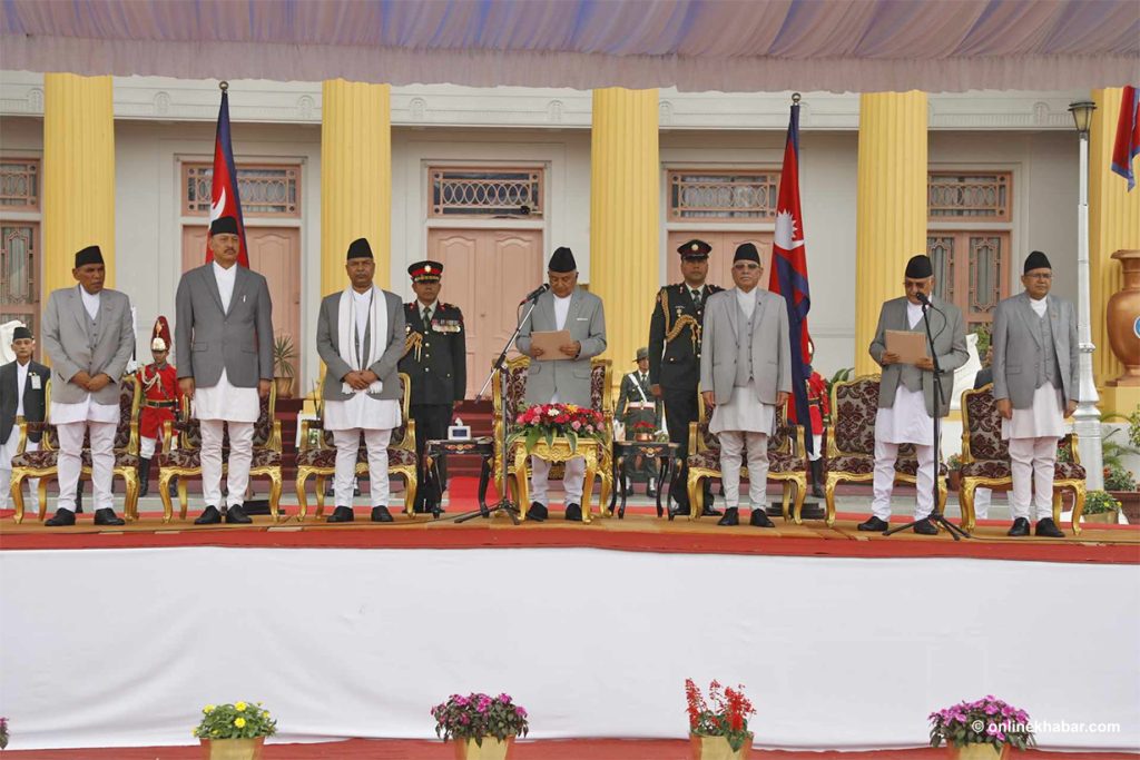 प्रधानमन्त्रीमा केपी ओलीलाई गरेको नियुक्ति विरूद्ध सर्वोच्चमा रिट