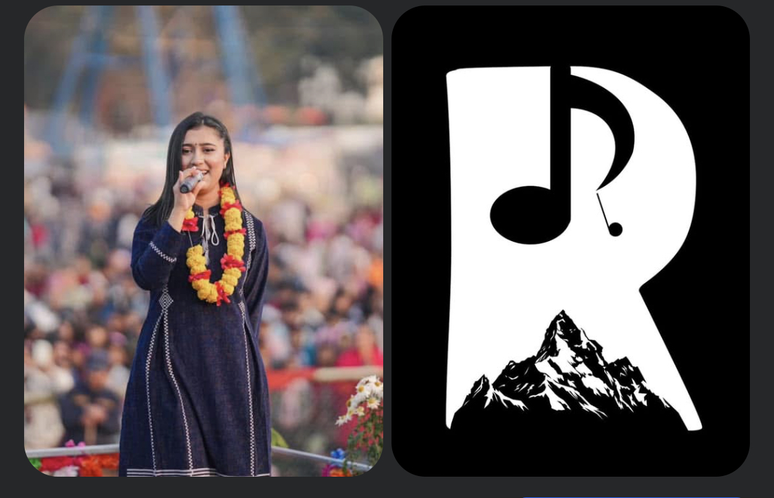 गायिका रचना रिमालको अफिसियल लोगो