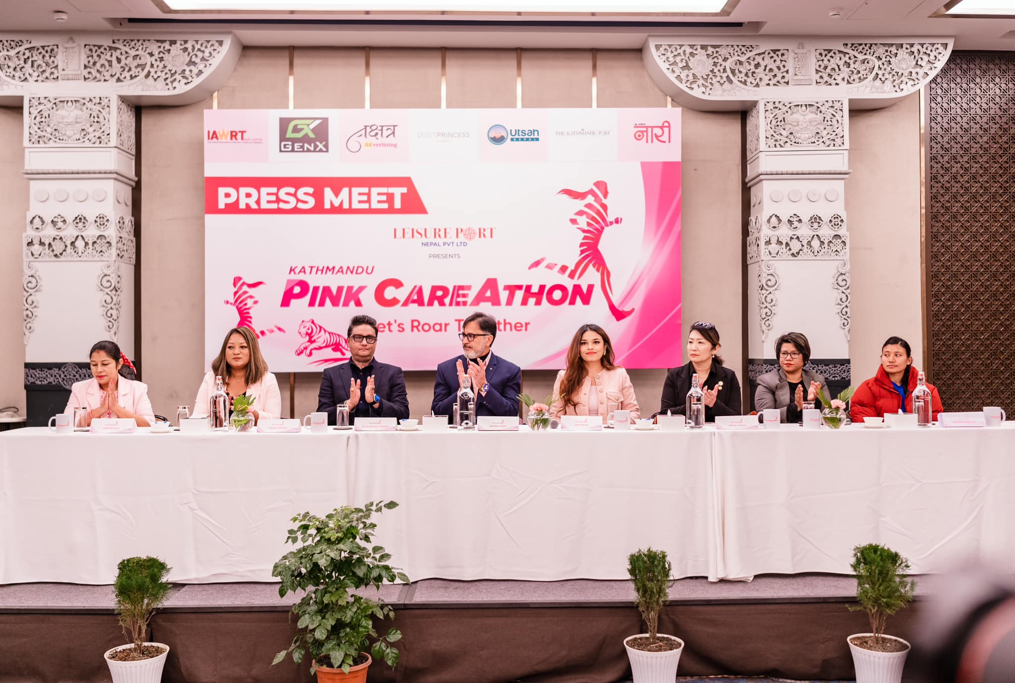 ‘काठमाडौं पिंक केयराथन’ हुदै, झण्डै ३ हजारको सहभागिता हुने अपेक्षा