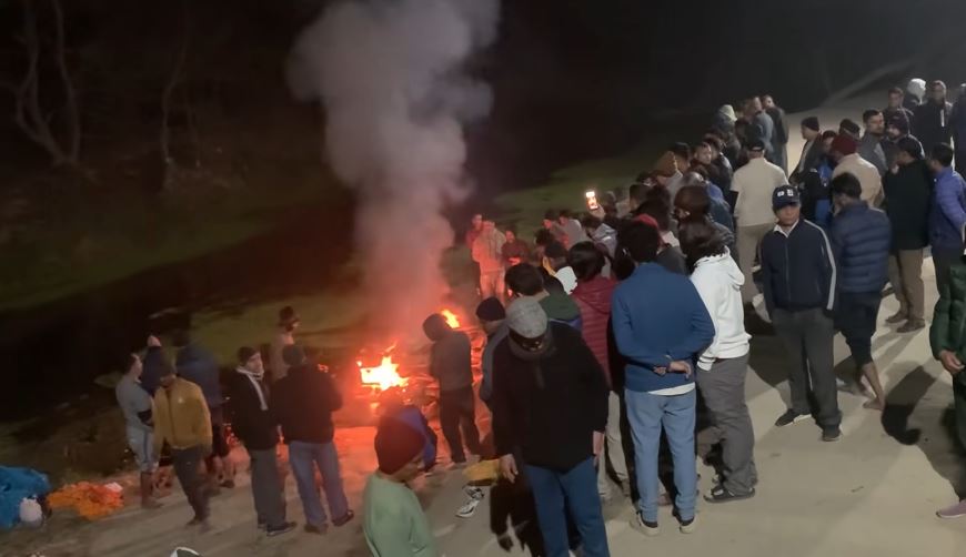 भैरहवामा गरियो प्रकृतिको अन्तिम संस्कार