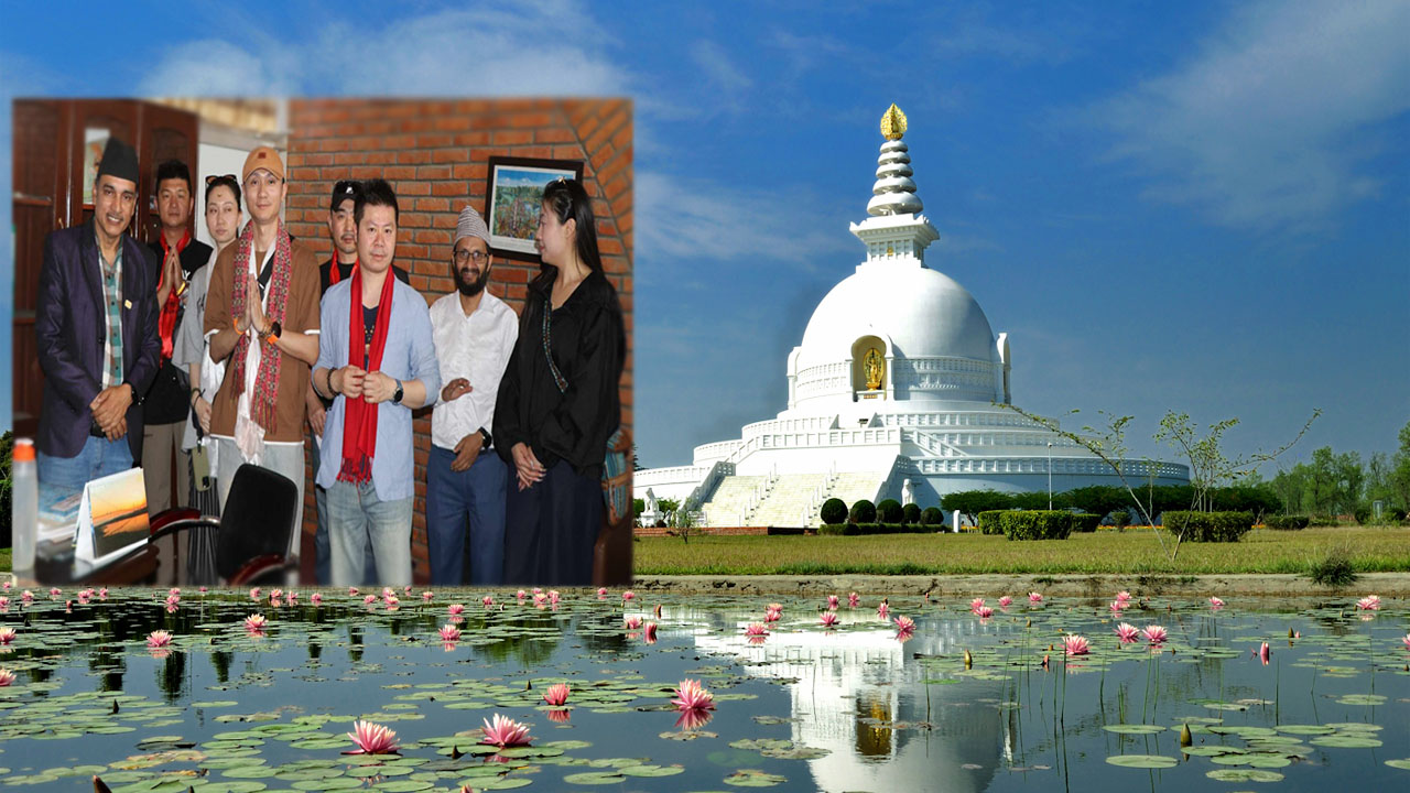 लुम्बिनीमा चाइनिज फिल्मको सुटिङ हुने