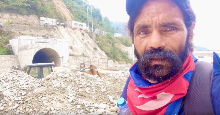 कर्णालीका मुद्दाहरु लिएर ३१ दिन हिँडेर काठमाडौँ आइपुगे नवराज बोहरा